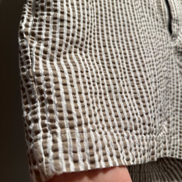 A new Day Chino Striped Textured Shorts Size 4 Cotton - Picture 5 of 15
